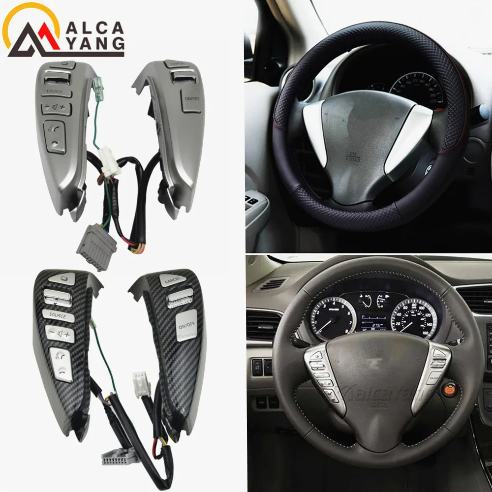 Переключатели BLUETOOTH на руль для NISSAN TIIDA SENTRA SUNNY Livina ALMERA CUBE VERSA NOTE | Автомобили и
