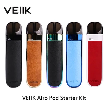 

Original VEIIK Airo Pod Starter Vape kit 2ml Vape Pod & 360mAh battery fit 1.2ohm coil Electronic Cigarette Vaporizer