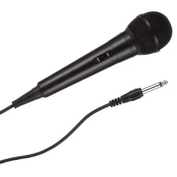 Handheld Microphone Wired Stage Mic-Speaker Portable Home Karaoke Singing Player Machine 2