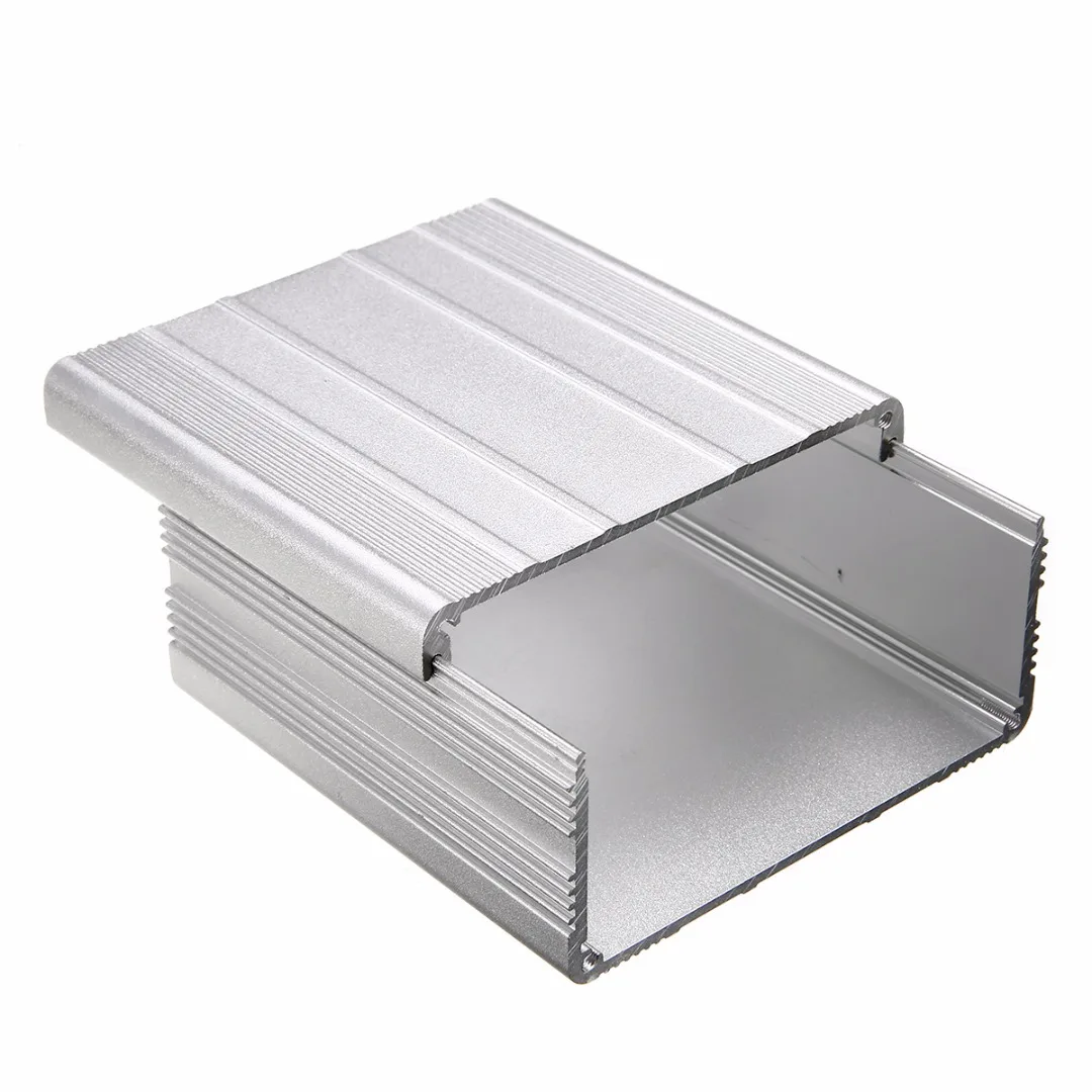 100x100x50mm Aluminum Electronic Project Case PCB Instrument Box Enclosure Case DIY with Screws