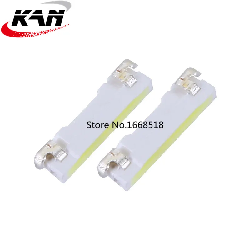 100 шт. 020 белый 3806 3810 вид сбоку SMD/SMT CW 3,8*1,0*0,6 мм 6000-9000K светоизлучающие диодные лампы bead 020 SMD led White