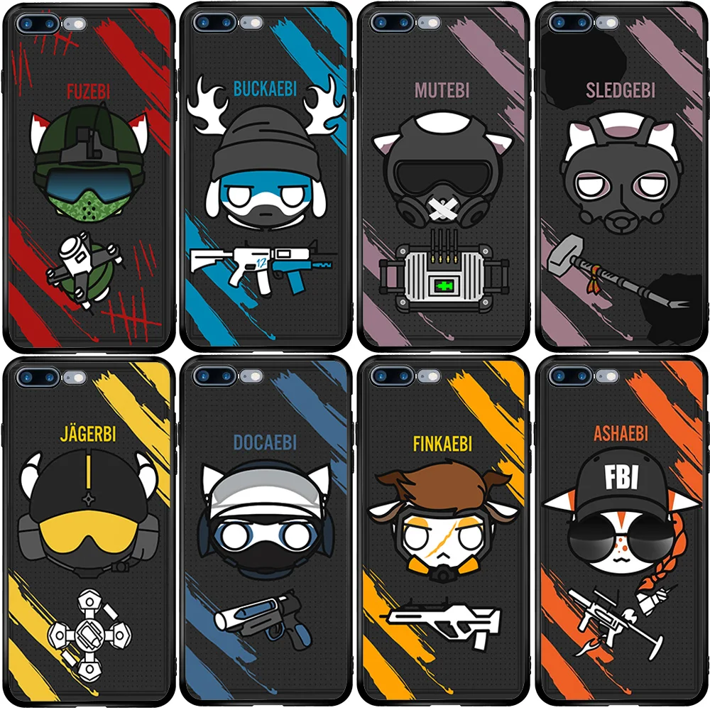 Чехол для Huawei Honor Nova 4 5 6 7 SE Mate 9 10 20 30 P10 P20 P30 P40 Lite E Pro Plus Rainbow Six Siege logo | Мобильные