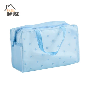 

Snailhouse Floral Transparent Bath Bag Travel Waterproof Storage Bag For Men Women Toiletry Wash Bag Makeup Handbag Cosmetic Bag