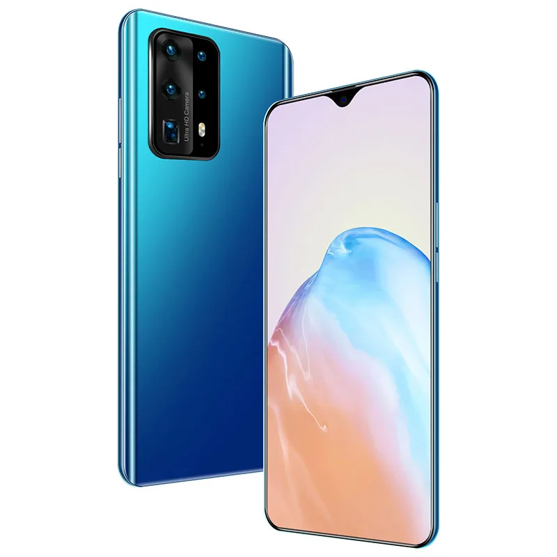 P40pro+ New Smart Phone Water Drop 6.6 Inches
