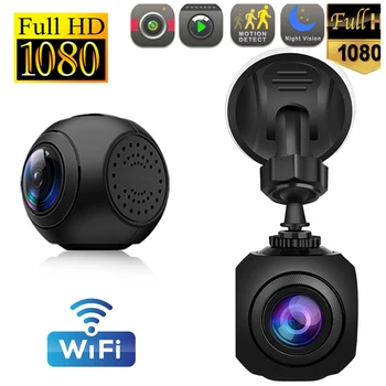 

WiFi Phone Car DVR Dash Camera Drive Recorder 1080P HD Night Vision Loop Recording Parking Monitor G-sensor Dashcam Registrar