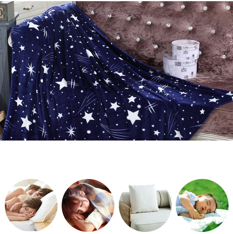 Пыльца мир покрывало одеяло 120x200 см высокой плотности супер мягкое фланелевое одеяло для дивана/кровати/автомобиля портативный пледы