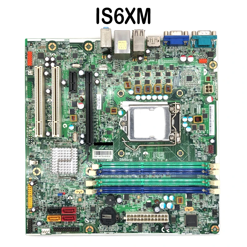 100% протестированная полностью Рабочая материнская плата IS6XM для Lenovo M91 M91P M6300T M8300T