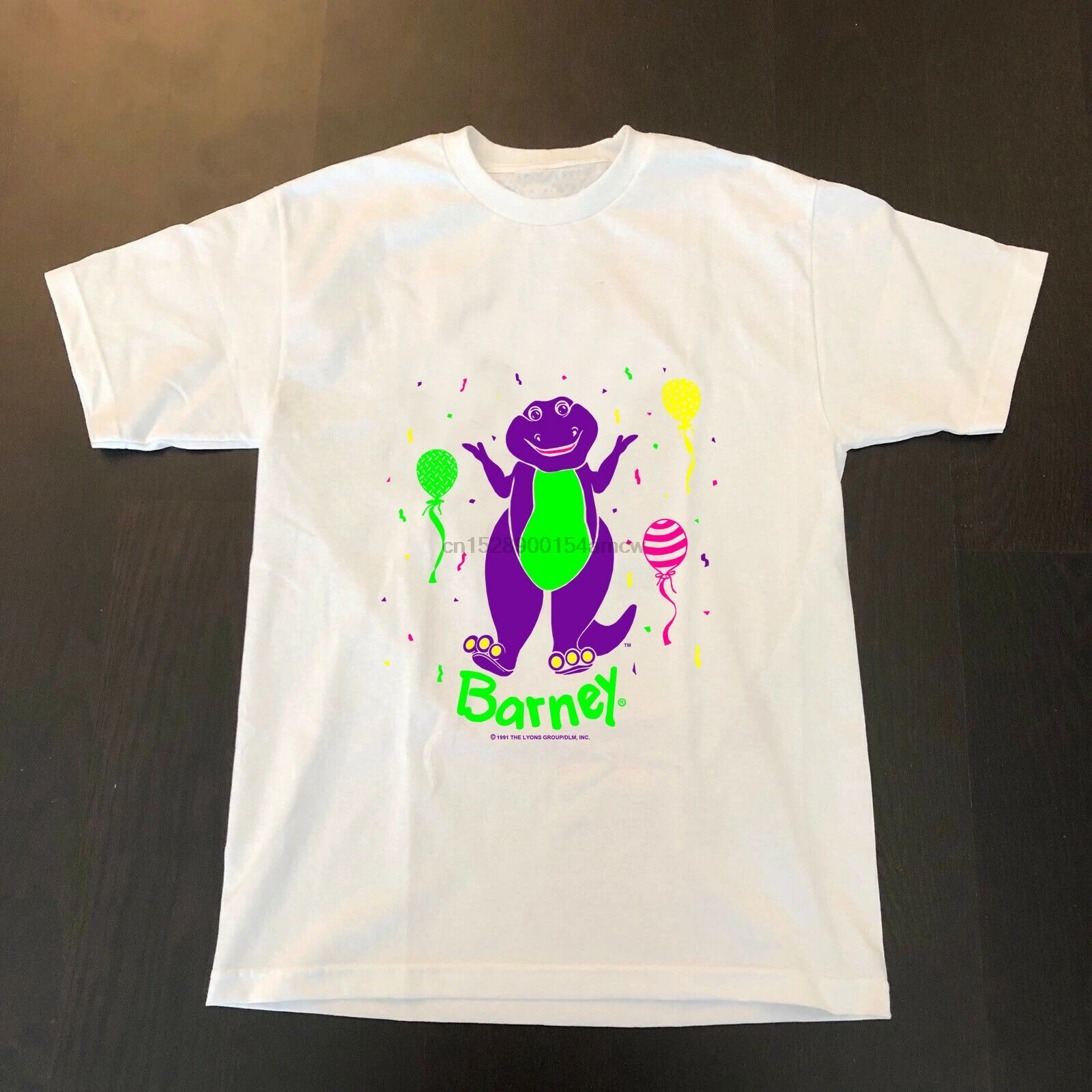 Rare Vintage Barney The Dinasour 1991 90s Single Stitch Backyard Gang Shirt Top T Shirts Aliexpress Rare Vintage Barney The Dinasour 1991 90s Single Stitch Backyard Gang Shirt Top T Shirts Aliexpress