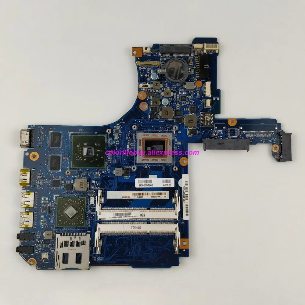 

Genuine H000057260 w A10-5745M CPU w 216-0841000 HD8500M GPU Laptop Motherboard for Toshiba Satellite S55D S50-D S50 Notebook PC