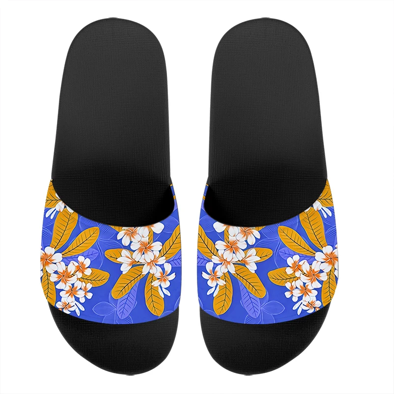 

Women Summer Slippers Slide Sandals Beach Flip Flops Hawaiian Floral Comfortable Thick Sole Girls Flat Shoes Zapatillas Mujer