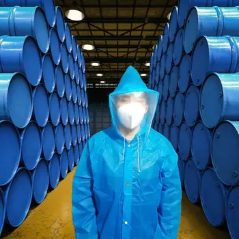 

Protection Coveralls Anti Pollution Disposable Protective Isolation Gown Clothing Factory Hospital Safety Clothing Coverall Suit