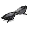Vintage Triangle oeil de chat femmes lunettes de soleil personnalité PC cadre résine lentille voyage UV400 lunettes de soleil pêche attirail marchandises ► Photo 2/6