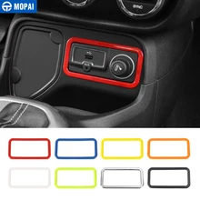 MOPAI ABS Автомобильная сигарная отделка для прикуривателя рамка Накладка для Jeep Renegade- интерьерные аксессуары наклейки для автомобиля