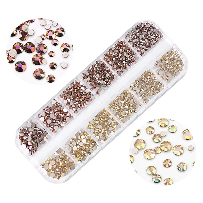 New Colorful Shiny Round Ultrathin Sequins Colorful Nail Art Glitter Tips UV Gel 3D Nail Decoration Manicure DIY Accessorie