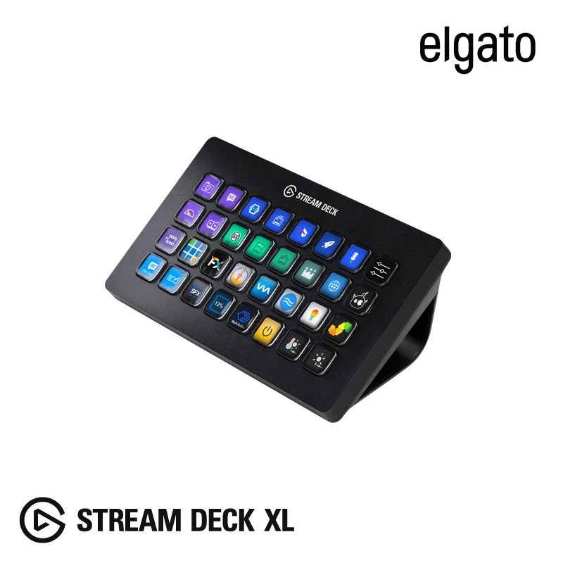 Программируемая клавиатура для макросъемки Elgato Icatu Stream Deck XL LCD Button 32 клавиши |
