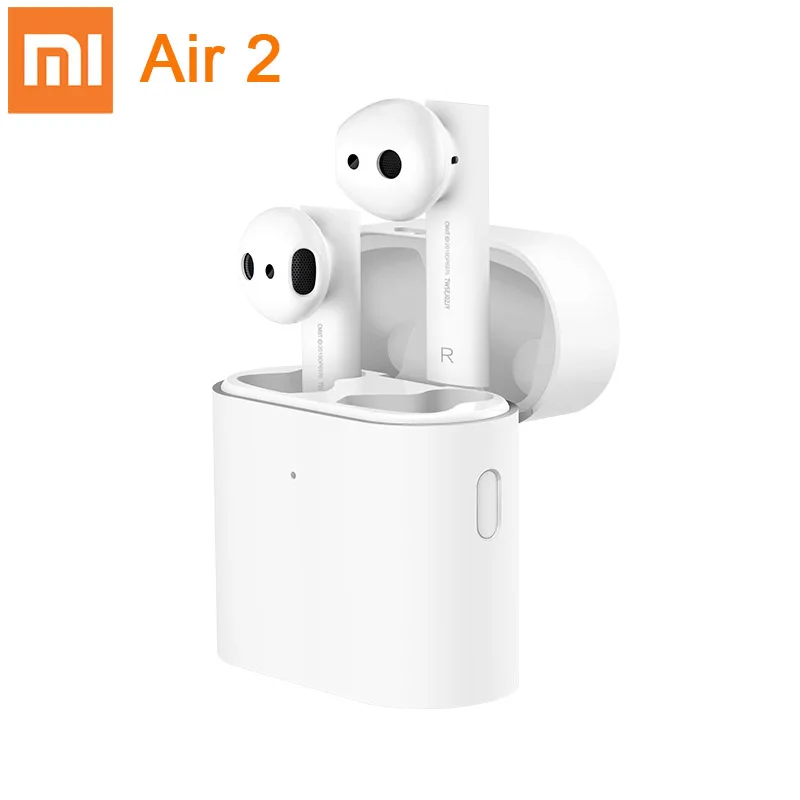 Original Xiaomi Airdots Pro 2 Mi True Wireless Earphone Air 2 TWS Earphone ENC noise canceling LHDC Bluetooth Audio Recoder - Цвет: Белый