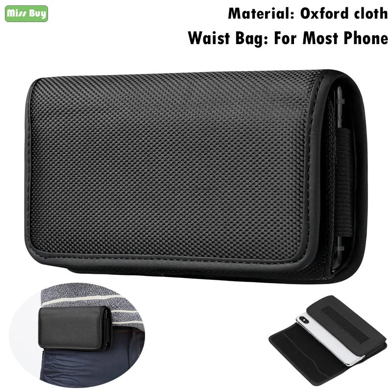 

Phone Pouch For Huawei Honor 5X 6X 7A 7C 7i 7x 7s 8c 8s 8x Waist Bag For Huawei Honor 9x 9n 9i 20i Flip Waist Bag Cover Case