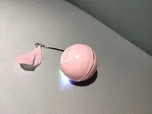 Automatic Smart Cat Toys Ball Interactive Catnip USB Rechargeable Self Rotating Colorful