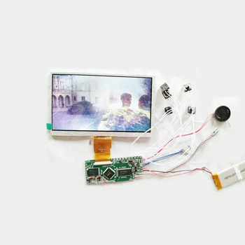 

Customized 7 Inch TFT LCD Advertising Screen Video Player Module mask