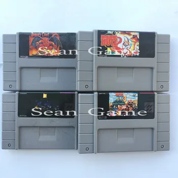 

High Quality Rendering Ranger R2/Demon's Crest/Mr Nutz Game Accessories Memory Cartridge Card for 16 Bit Consoles NTSC-U Version