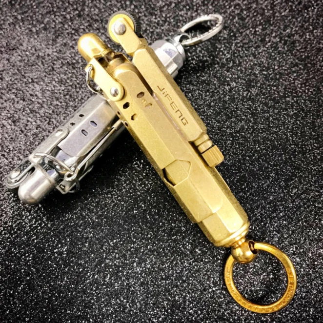 Керосиновая Зажигалка 83*13 мм в стиле ретро из меди/стали|kerosene lighter|metal kerosene