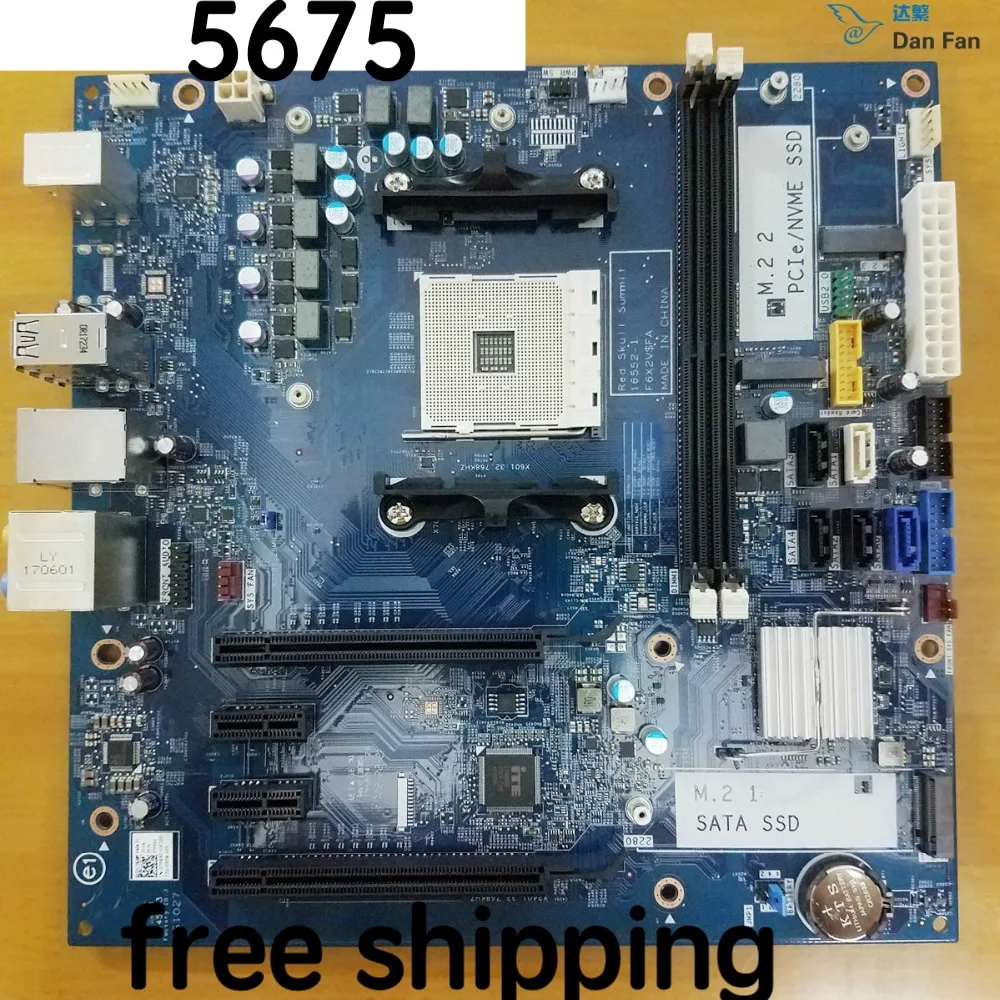 For DELL MAX 5675 Motherboard X370 DDR4 16552-1 F6X2V $ FA Mainboard 100%tested fully work best motherboard for desktop pc
