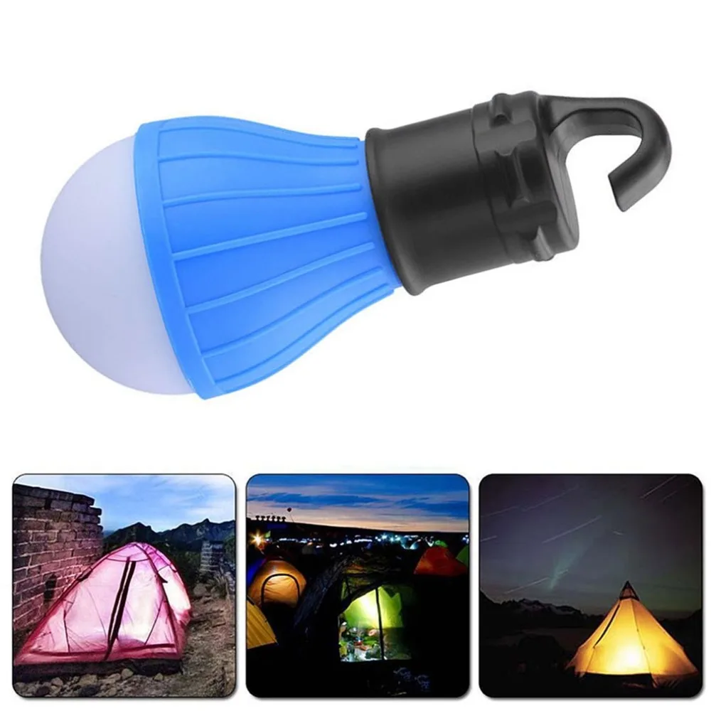 3 светодиодный ультра яркий уличный фонарь с ручкой для кемпинга, с крюком, для рыбалки, походов, подвесное освещение, лампа для палатки, Прямая