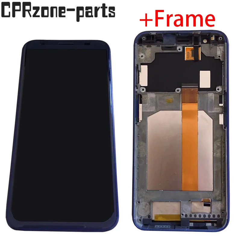 5.5&quot Black / Blue + Frame For Doogee X55 Lcd Display With Touch Screen Digitizer Sensor Panel Assembly | Мобильные телефоны и