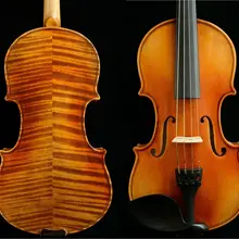 Реальная скрипка редкая 1/4 скрипка! Сказочный тон Тигр-пламя обратно