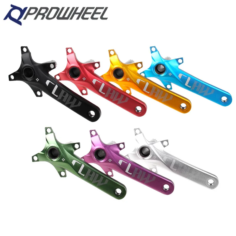 

Prowheel Mountain Bike Crank aluminum alloy MTB Bike Square Hole 170mm Crankset Left and Right Crank Axis Set bb37mtb framework