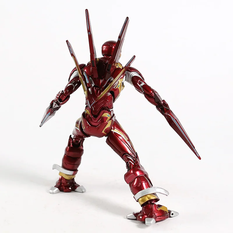 SHF ЖЕЛЕЗНЫЙ ЧЕЛОВЕК Марк L MK 50 нано оружие Набор ПВХ экшн фигурка Коллекционная