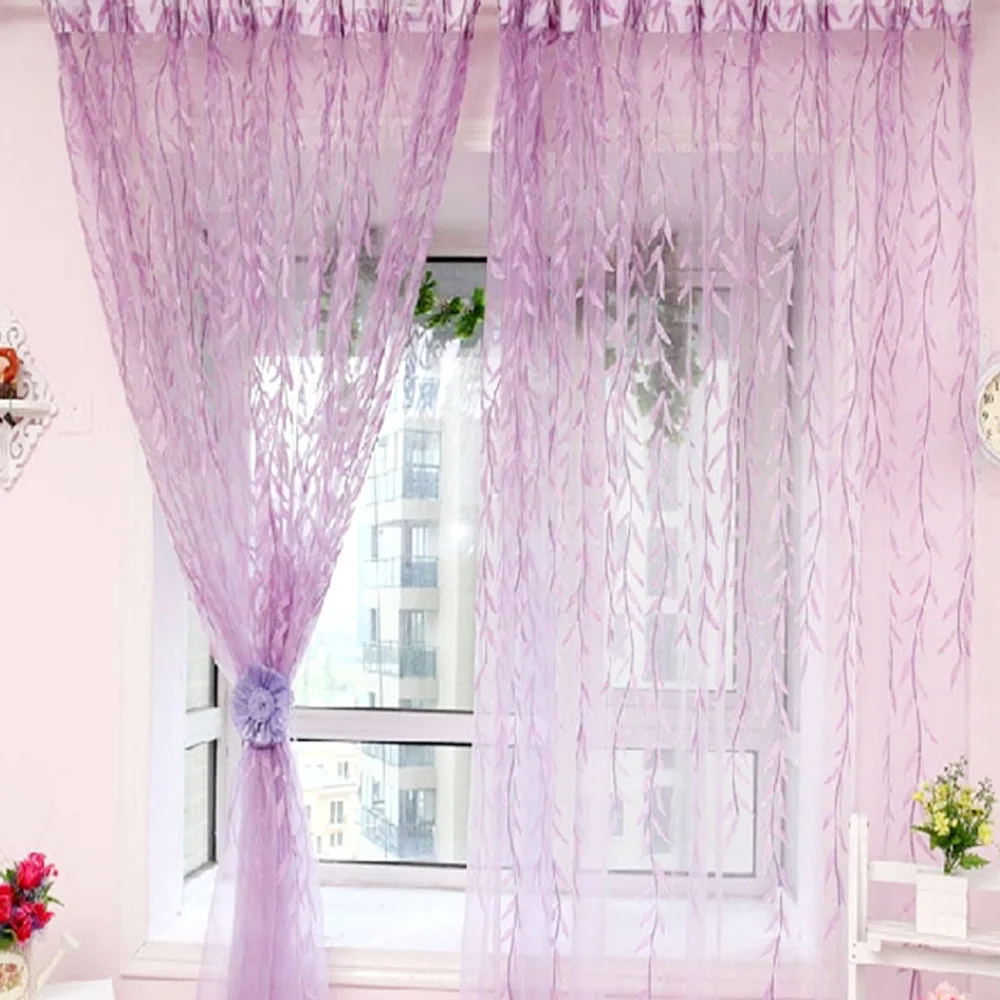 Плетеные офсетные печатные занавески из муслина крутые оконные пасторальные цветочные шторы для окна гостиной кухни