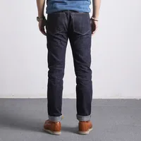 511XX-0009 RedTornado Raw Denim Jeans 16oz Heavy Weight Indigo Selvage One Washed Sanforized Zipper Pants 2