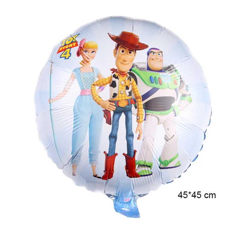 18 дюймов+ 2D Buzz Lightyear Hudi воздушные шары Мальчик День Рождения шары украшения фольги гелиевый воздух баллон для детей подарок игрушки - Цвет: Style 8