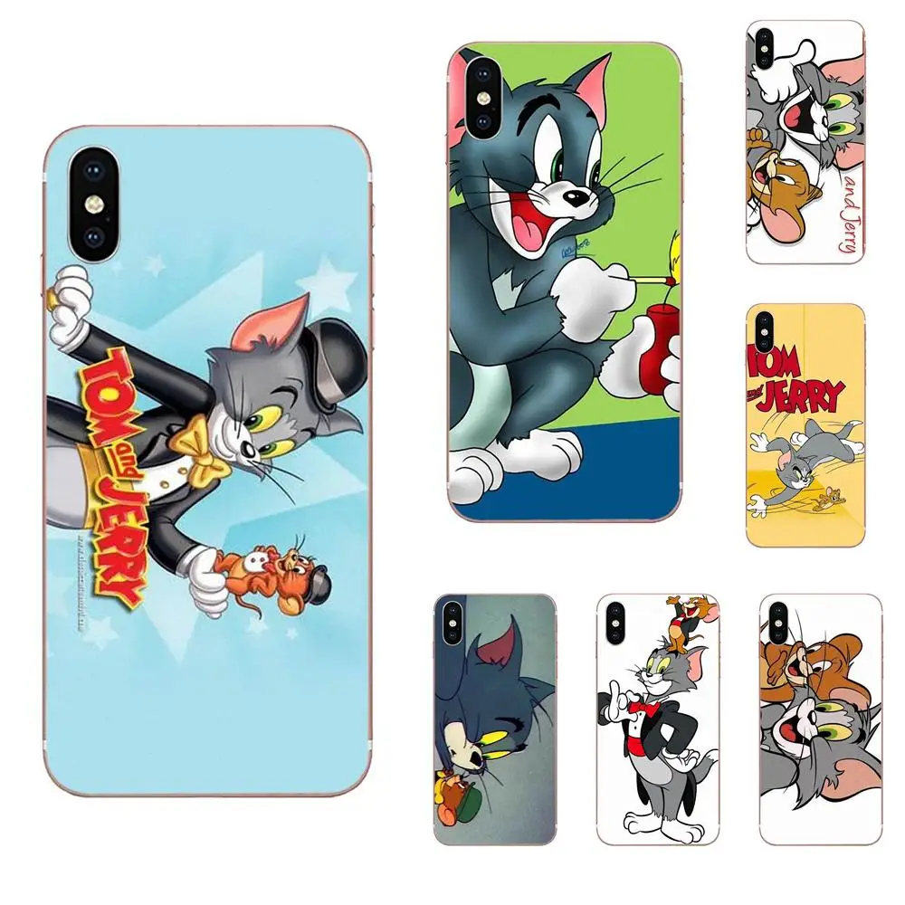 

Soft TPU Custom Phone Design Tom And Jerry For Galaxy J1 J2 J3 J330 J4 J5 J6 J7 J730 J8 2015 2016 2017 2018 mini Pro