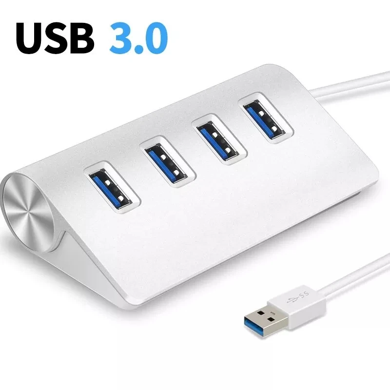 USB 3,0 концентратор мульти 4 Порты и разъёмы 5 Гбит/с, высокая Скорость Мощность адаптер Мульти USB 3,0 док-станция USB разветвитель адаптер для ноу...