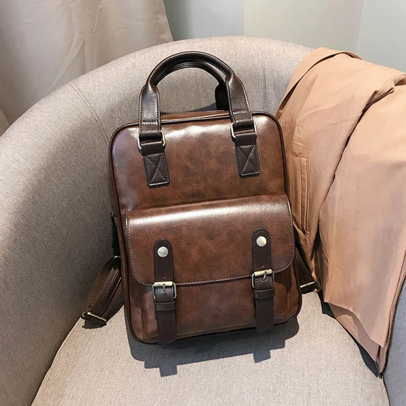 

Women Anti Theft Backpack Waterproof Travel Large Bag Big Backpacks For School Teenagers Girls PU Leather Backpack 2019