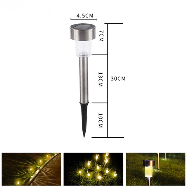 solar porch light LED Solar Garden Lights Outdoor Solar Powered Lamp Lantern Waterproof Landscape Lighting For Pathway Patio Yard Lawn Decoration solar lights Solar Lamps