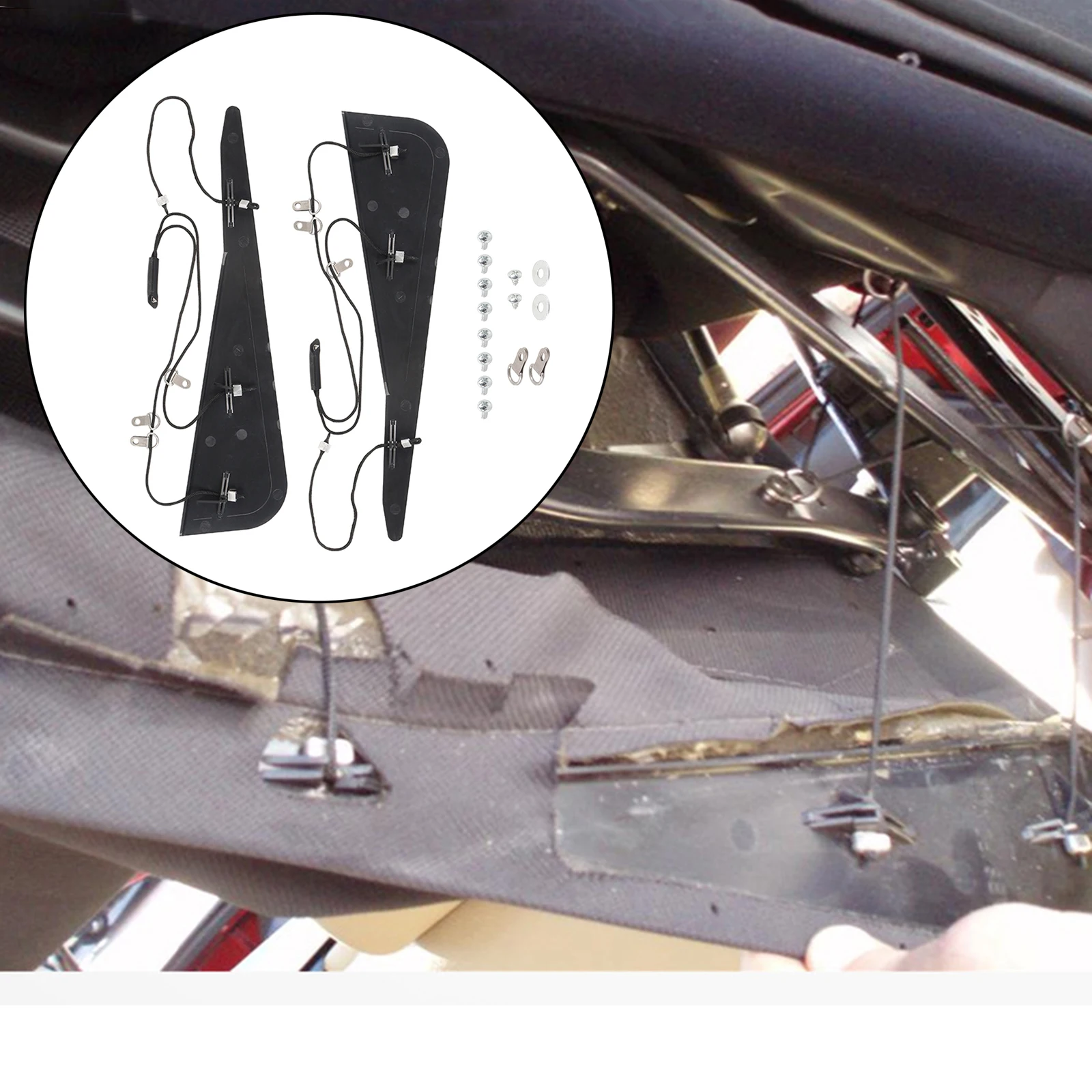 

Convertible Roof C Column Repair Kit 54317135351 for BMW E46 323ci 325Ci 330Ci 2000-2006