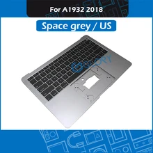 Серый 13," A1932 Топ чехол Упор для рук для Macbook Air retina Late A1932 Топ чехол с американской клавиатурой и подсветкой MRE82