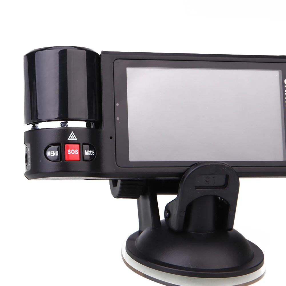 F600 2.7" HD 1080P Dual Lens Car Vehicle DVR Rear View Auto Data Recorder