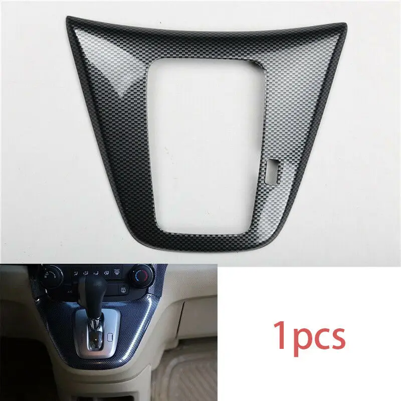 FOR HONDA CR-V CRV 2007-2011 carbon fiber central console Gear shift frame trim | Автомобили и мотоциклы
