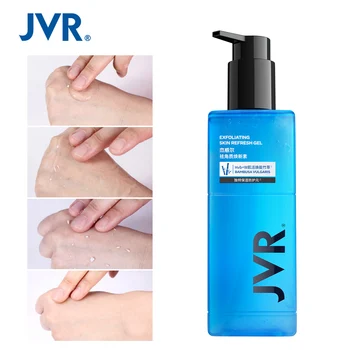 

JVR Men Gel Exfoliante Facial Scrub Dead Skin Removal Nourishing Moisturizing Face Peeling Cleanser Hand Body Exfoliating Male