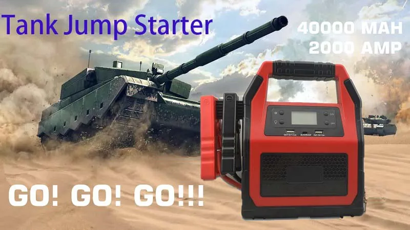 

45000mAh Power Bank LED Car 12V 24V Jump Starter Vehicle Emergency Charger Jump Start For Big Truck Crane Excavator