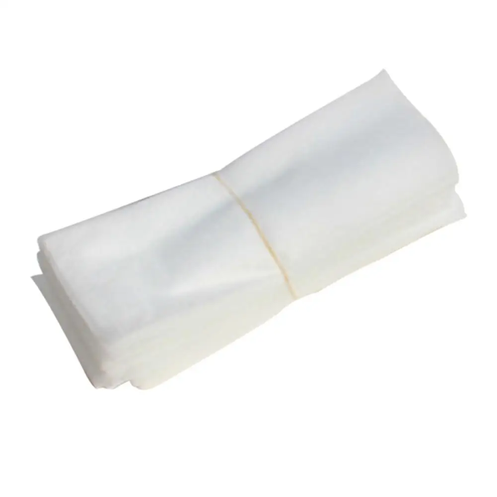 100PCS Non Woven Nursery Bags Plant Biodegradable Grow Bags Fabric Seedling Pots Bags For Home Garden