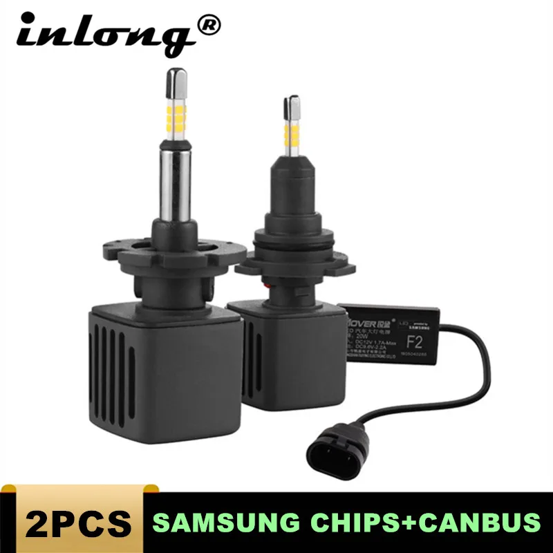 С 4 х сторон SAMSUNG чипы мини H4 LED H7 15000LM D2S H1 H9 H11 9005 D3S 9006 HB4 D1S автомобильные головные