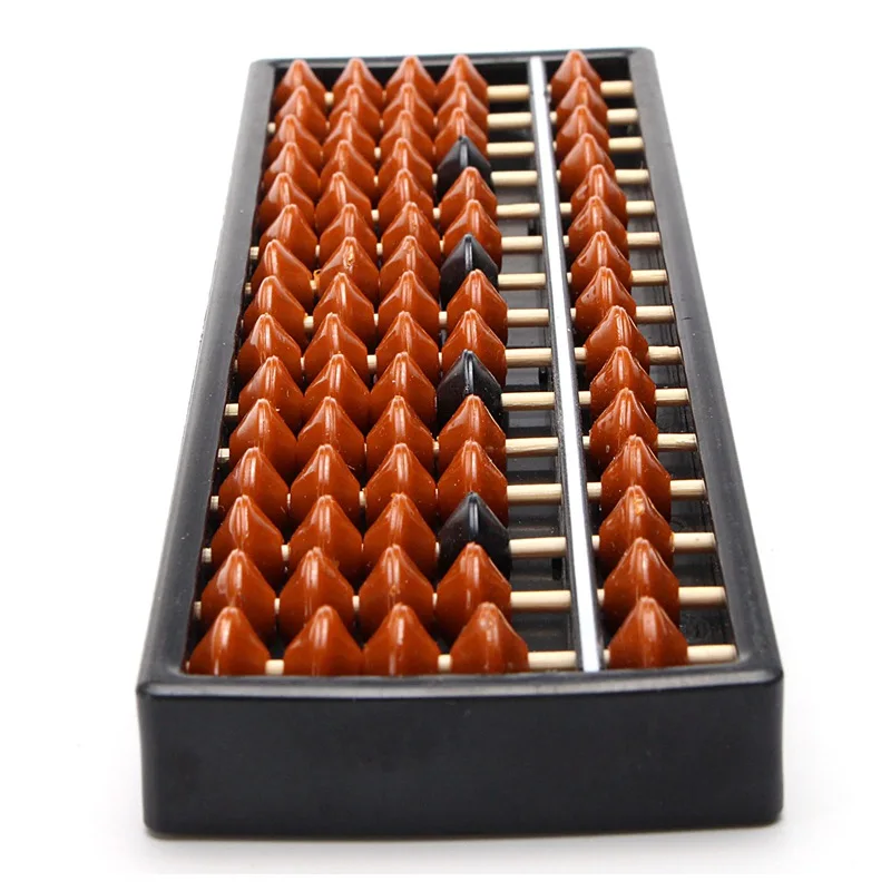 JIMITU 13/15 стержни Abacus бисер детский школьный обучающий инструмент Математика бизнес китайские Классические счеты Soroban Обучающие Математические Игрушки
