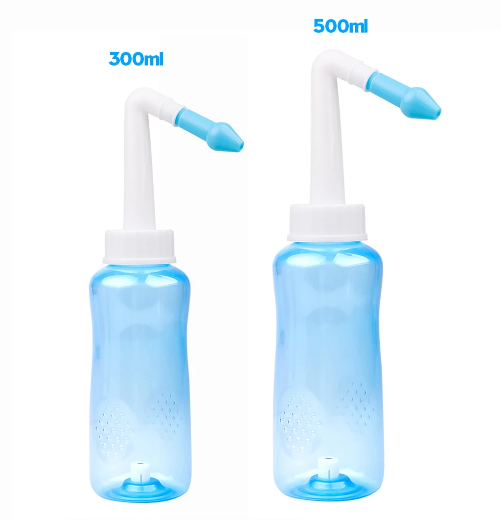 Limpiador de nariz médico, sistema de lavado Nasal, alivio de senos nasales  y alergias, enjuague de presión profesional, WaterPot Neti, 300/500ml -  AliExpress