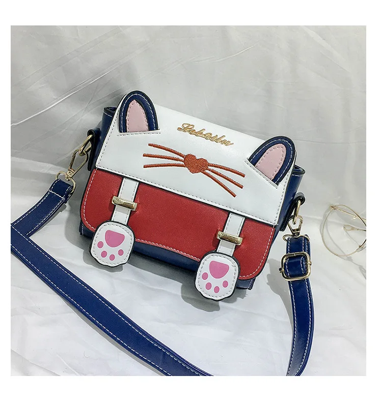 JIULIN Female Bag Messenger-Bag Rivet Crack-Chain Big Tote Shoulder Large-Capacity Women PU