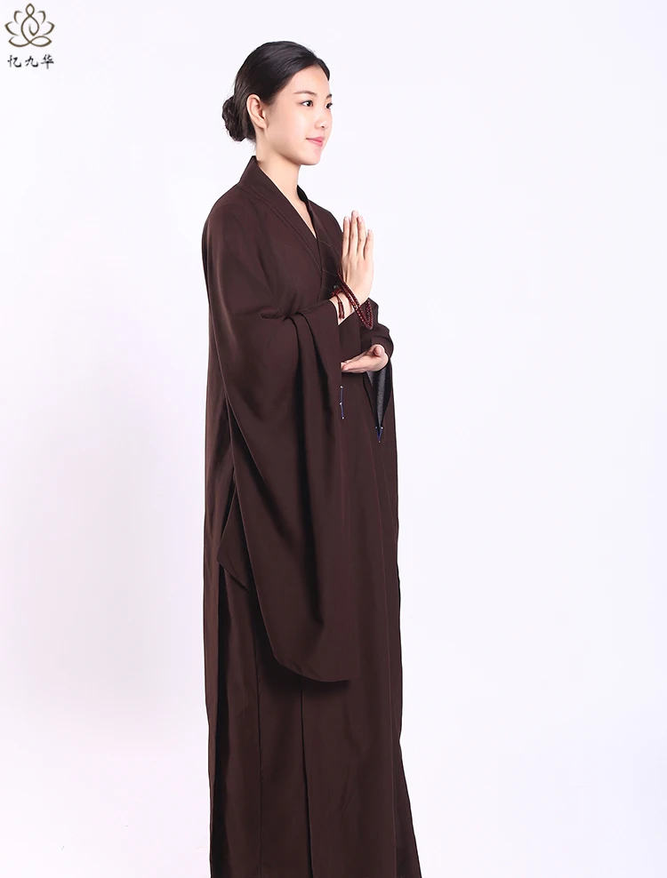 Медитация дзэн Шаолинь Hanfu Китайская традиционная Костюмы s для костюм монаха буддийская одежда костюм священника даосизм Тибетский одежда